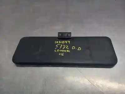 Peça sobressalente para automóvel em segunda mão para-sol direito por citroen e-mehari basis 68 cv / 50 kw referências oem iam   n1.z2.parasol.15