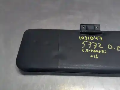 Peça sobressalente para automóvel em segunda mão para-sol direito por citroen e-mehari basis 68 cv / 50 kw referências oem iam   n1.z2.parasol.15