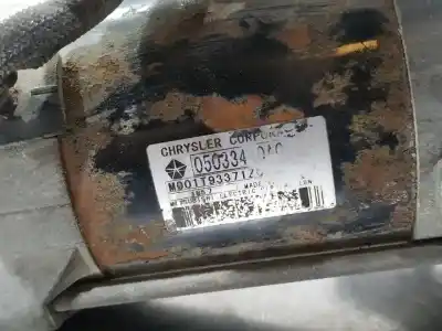 Peça sobressalente para automóvel em segunda mão motor de arranque por dodge avenger 2.0 crd referências oem iam 05033440ac  n1.z1.35.4.a