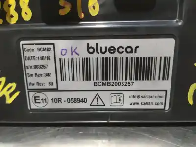 Second-hand car spare part electronic module for citroen e-mehari basis 68 cv / 50 kw oem iam references 10r058940  n1.z2.4.9.4