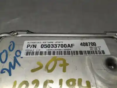 Second-hand car spare part ecu engine control for dodge avenger 2.0 crd oem iam references p05033700af 0281014265  n1.z2.4.8.3