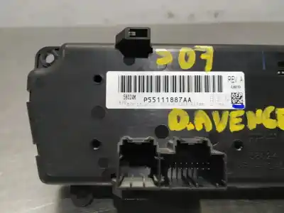 Second-hand car spare part heating / air conditioning control panel for dodge avenger 2.0 crd oem iam references p55111887aa  n1.z2.8.6.1