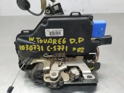 Pezzo di ricambio per auto di seconda mano serratura porta anteriore destra per volkswagen touareg (7la) tdi v10 riferimenti oem iam 3d1837016a