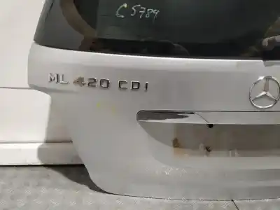 Peça sobressalente para automóvel em segunda mão porta da mala / tampa traseira por mercedes-benz clase m (w164) 420 cdi 4m edition 10 referências oem iam 