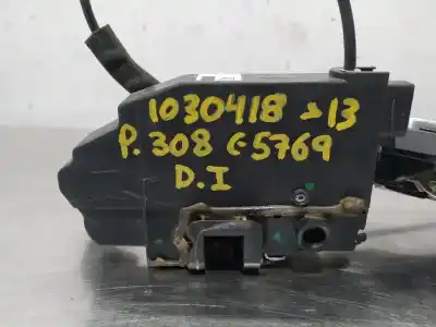 Peça sobressalente para automóvel em segunda mão fechadura da porta dianteira esquerda por peugeot 308 access referências oem iam 9810309480  n1.z1.28.3.a