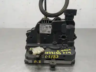 Peça sobressalente para automóvel em segunda mão fechadura da porta dianteira esquerda por opel corsa e business referências oem iam 13431841 0325407955  n1.z1.26.4.a