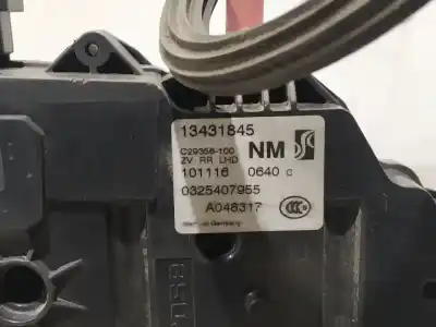 Peça sobressalente para automóvel em segunda mão fechadura da porta traseira direita por opel corsa e business referências oem iam 13431845 0325407955  n1.z1.26.4.a