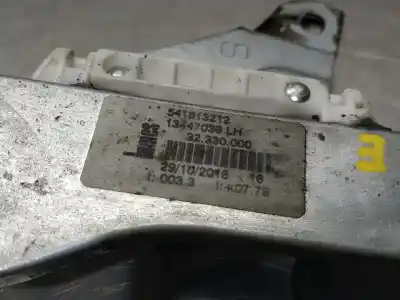 Peça sobressalente para automóvel em segunda mão elevador de vidros dianteira esquerda por opel corsa e business referências oem iam 541613212 13447038lh