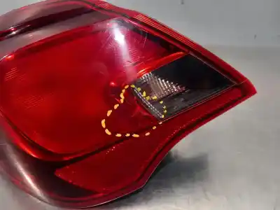 Peça sobressalente para automóvel em segunda mão farolim traseiro esquerdo por opel corsa e business referências oem iam 39012621 460034366