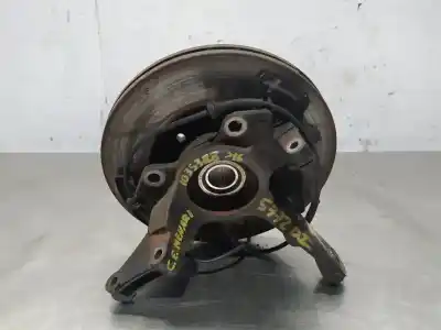 Second-hand car spare part front left knuckle for citroen e-mehari basis 68 cv / 50 kw oem iam references   n5.z1.parle.20