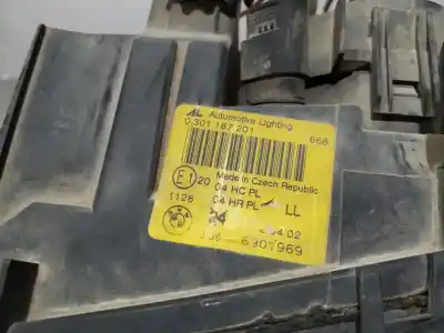 Second-hand car spare part left headlight for bmw serie 3 compact (e46) 320td oem iam references 0301187201  n1.z1.21.12.m