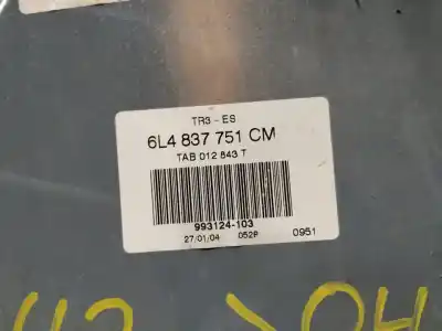 Pièce détachée automobile d'occasion léve glace avant gauche pour seat ibiza (6l1) cool références oem iam 6l4837751cm