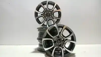 Peça sobressalente para automóvel em segunda mão jogo de jantes por citroen e-mehari basis 68 cv / 50 kw referências oem iam t004109564