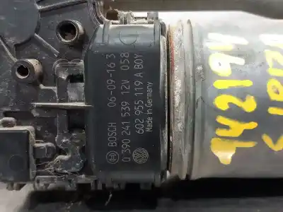Pièce détachée automobile d'occasion moteur d'essuie-glace avant pour seat ibiza (6l1) hit références oem iam 6l1955023h 3397020716