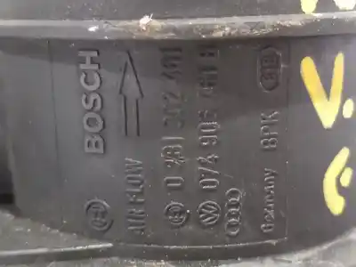 Second-hand car spare part FLOWMETER for VOLKSWAGEN TOUAREG (7LA)  OEM IAM references 0281002461 074906461B  N2.Z1.27.15