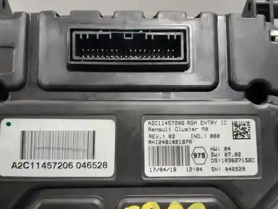 Peça sobressalente para automóvel em segunda mão quadrante por dacia duster ii comfort referências oem iam a2c11457206  n1.z2.1.1.1