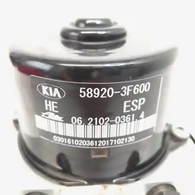 Peça sobressalente para automóvel em segunda mão abs por kia opirus 3.8 v6 cat referências oem iam 589203f600  