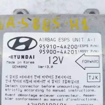 Автозапчасти б/у блок управления подушками безопасности за hyundai h 1 h 1 furg.caja cerr.c. puerta ссылки oem iam 95910-4a200  