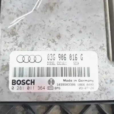 Автозапчасти б/у блок управления двигателем за audi a3 (8p) 2.0 tdi ambiente quattro ссылки oem iam 03g906016  
