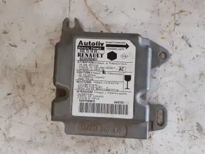 Second-hand car spare part Airbag Control Unit for RENAULT KANGOO (F/KC0) 1.9 dTi Diesel 80 CV / 59 KW OEM IAM references 8200098401  