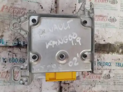 Second-hand car spare part airbag control unit for renault kangoo (f/kc0) 1.9 diesel 64 cv / 47 kw oem iam references 8200098401  