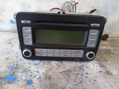 Second-hand car spare part audio system / radio cd for volkswagen caddy ka/kb (2k) 1.9 tdi oem iam references 1k0035186t  