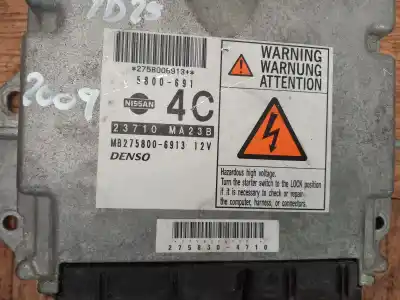 Peça sobressalente para automóvel em segunda mão centralina de motor uce por renault maxity 2.5 diesel referências oem iam 23710ma23b  mb2758006913