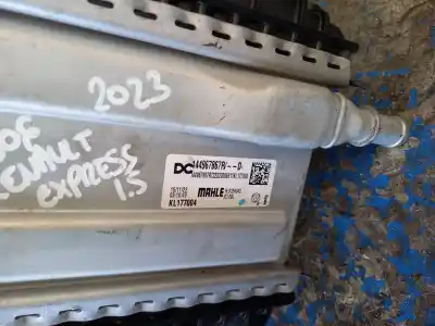 Second-hand car spare part intercooler for renault express advance 74 cv / 55 kw oem iam references 144967867r  