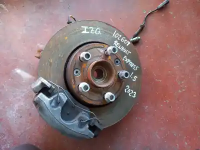 Second-hand car spare part front left knuckle for renault express advance 74 cv / 55 kw oem iam references k9ku8  