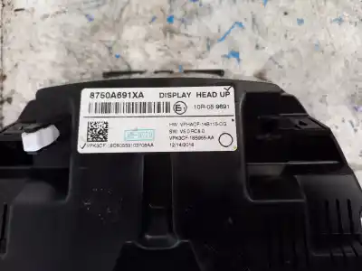 Pezzo di ricambio per auto di seconda mano display multifunzione per mitsubishi eclipse cross (gk_) 2.2 did 4wd (gk9w) riferimenti oem iam 8750a691xa  