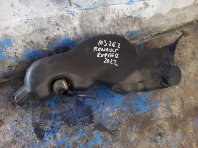 Second-hand car spare part windscreen washer bottle for renault express advance 74 cv / 55 kw oem iam references 289101124r  