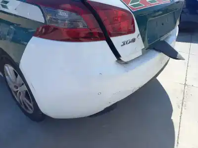 Автозапчасти б/у задний бампер за peugeot 308 (p5) active pack 130 cv / 96 kw ссылки oem iam yh01