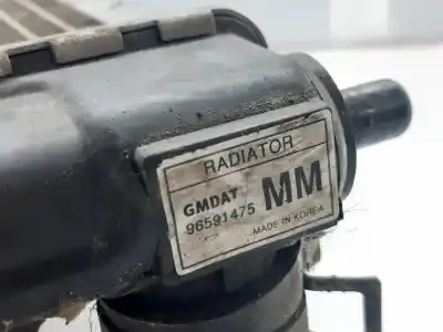 Peça sobressalente para automóvel em segunda mão RADIADOR DE ÁGUA por CHEVROLET MATIZ  Referências OEM IAM 96322942  
