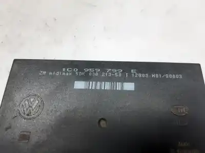 İkinci el araba yedek parçası konfor kontrol ünitesi için seat leon (1m1) 1.9 tdi oem iam referansları   