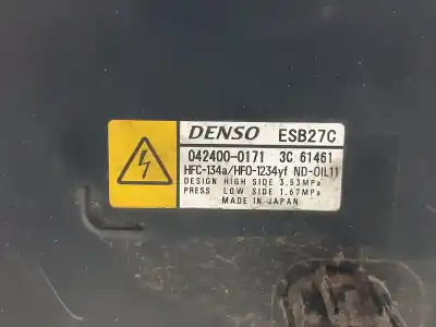İkinci el araba yedek parçası klima kompresörü için toyota rav4 hybrid 4x2 advance oem iam referansları 0424000171  
