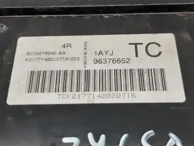 Автозапчасти б/у блок управления двигателем за daewoo kalos (klas) 1.2 ссылки oem iam 96376652