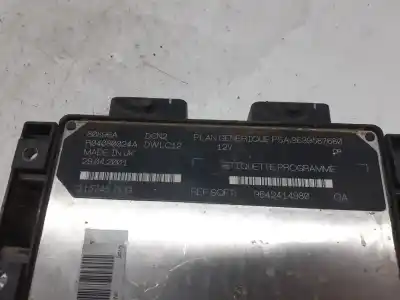 Second-hand car spare part ecu engine control for citroen c15 d oem iam references 9636587680  