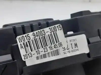 Pezzo di ricambio per auto di seconda mano pannello degli strumenti per kia sportage drive 4x2 riferimenti oem iam 940033u015