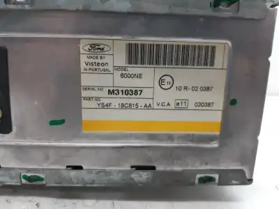 Peça sobressalente para automóvel em segunda mão sistema de áudio / rádio cd por ford focus berlina (cak) trend referências oem iam   