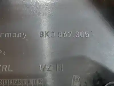 Автозапчастина б/у обкітка задніх лівіх дверей для audi a4 avant (8k5) (2008) básico quattro посилання на oem iam 8k0867305  