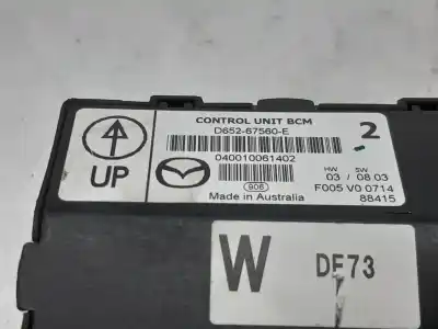 Автозапчасти б/у электронный модуль за mazda 2 lim. (de) 1.4 diesel cat ссылки oem iam d65267560e  