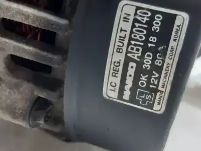 Second-hand car spare part alternator for kia rio (bc) 1.5 ls berlina oem iam references 0k30d18300