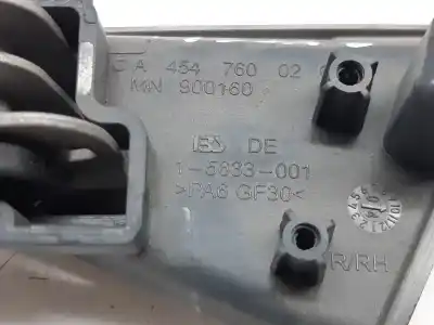 Pezzo di ricambio per auto di seconda mano MANIGLIA INTERNA POSTERIORE DESTRA per SMART FORFOUR  Riferimenti OEM IAM A4547600261  