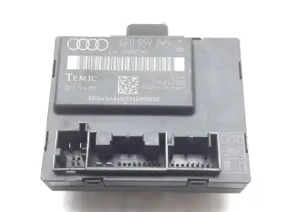 Автозапчасти б/у электронный модуль за audi a6 c6 (4f2) 2.7 tdi ссылки oem iam 4f0959795