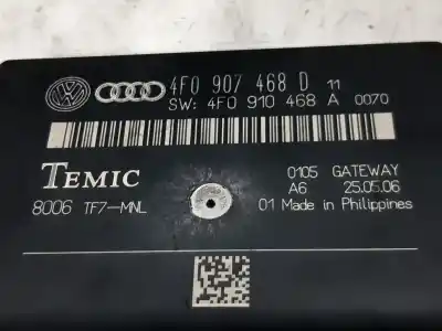 Автозапчасти б/у электронный модуль за audi a6 c6 (4f2) 2.0 tdi ссылки oem iam 4f0907468d