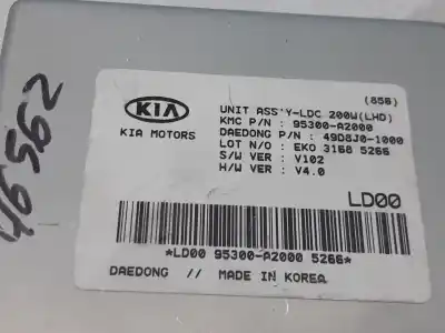 Second-hand car spare part electronic module for kia ceed (jd) 1.6 tech oem iam references 95300a2000  