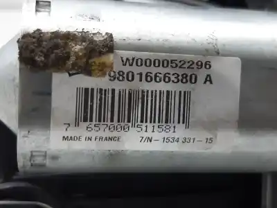 Автозапчасти б/у МОТОР ЗАДНЕГО СТЕКЛООЧИСТИТЕЛЯ за CITROEN C4 CACTUS VAN (0B_, 0P_)  ссылки OEM IAM 9801666380A  