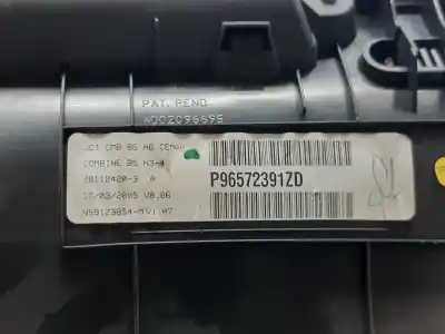 Pezzo di ricambio per auto di seconda mano pannello degli strumenti per citroen c4 coupe vtr plus riferimenti oem iam 96572391zd