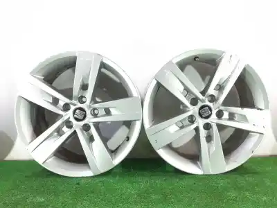 Автозапчастина б/у комплект коліс для seat leon st (5f8) reference edition 116 cv / 85 kw посилання на oem iam r17  