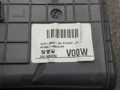 Second-hand car spare part air ventilation grille for kia rio (yb) drive oem iam references 97480h8000wk